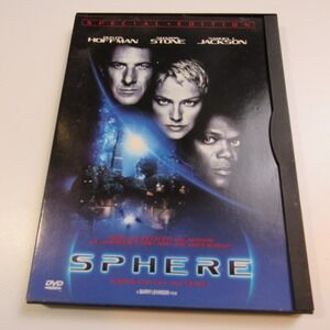 Sphere Special Edition‎ DVD Dustin Hoffman Sharon Stone Samuel L. Jackson
